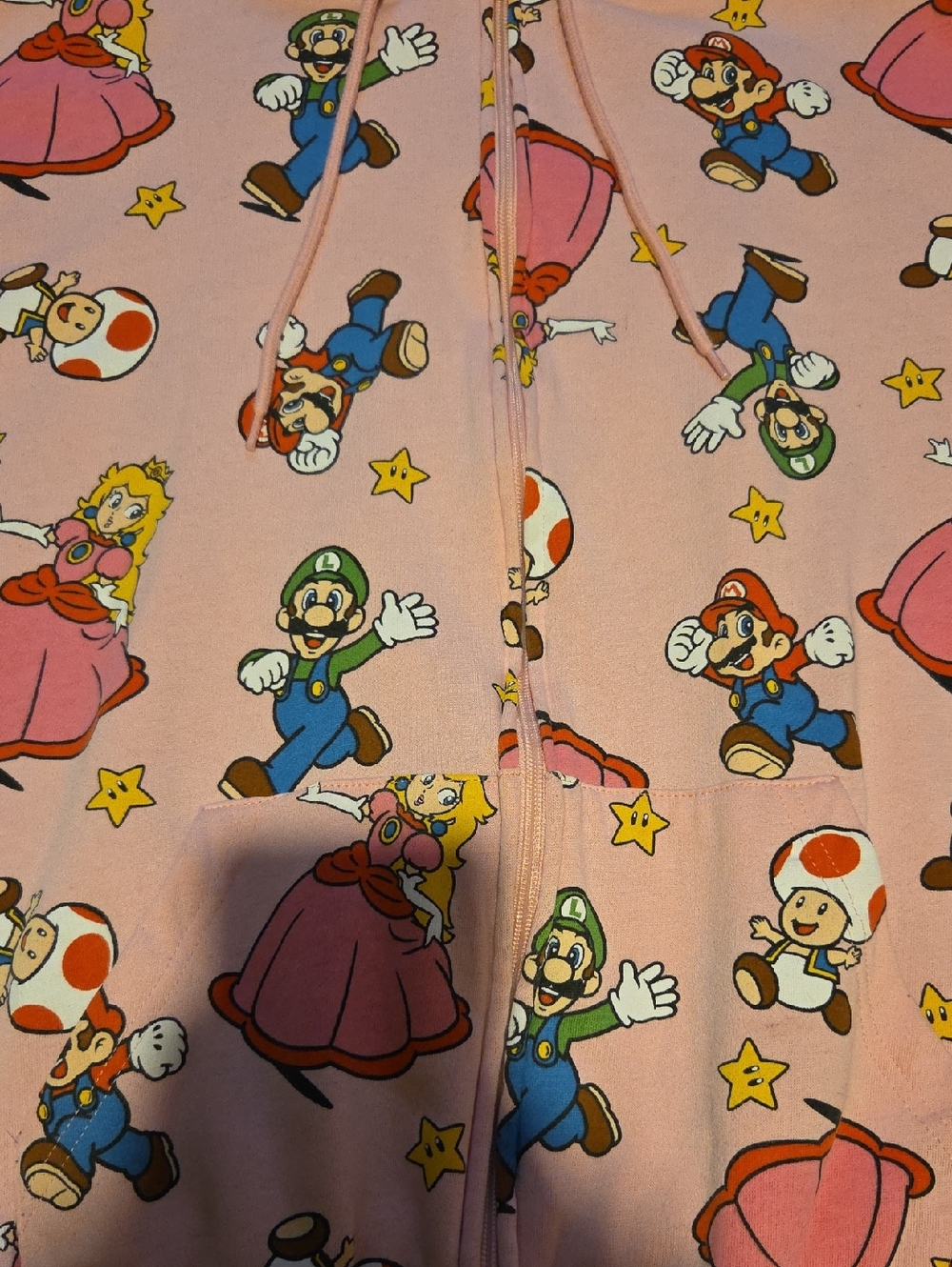 Super Mario Zip Up Hoodie - Picture 2 of 4